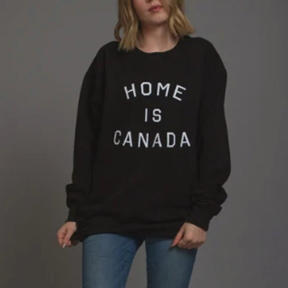 Black Crew Neck Sweater - Picture 1 of 4